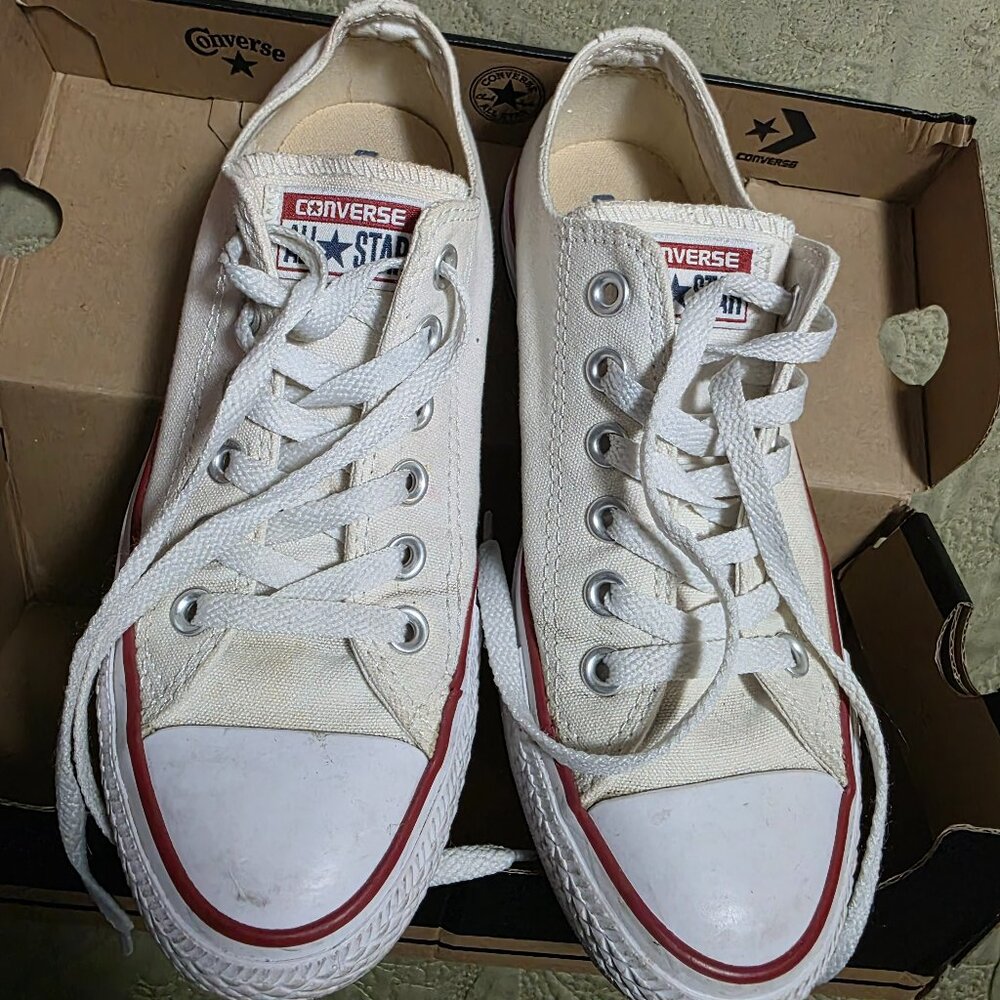 Converse Chuck Taylor All Star Shoreline Ox White W - Size 6.5